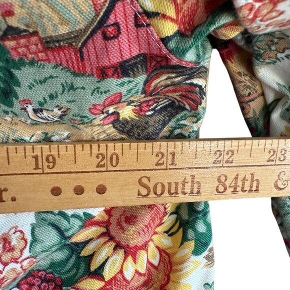 Gianna Rose 100% Cotton Smock Lagenlook Artist Gardening Jacket Multicolor - Picture 7 of 10